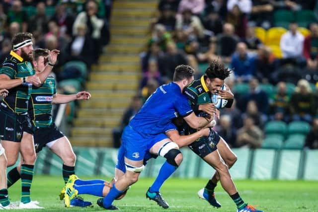 Ryan Olowofela looked lively