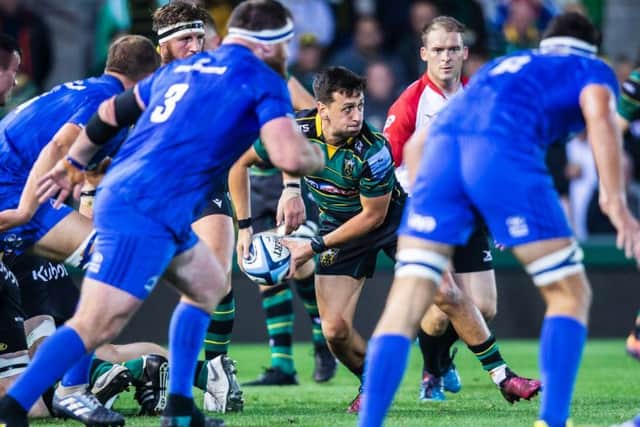 James Mitchell started at scrum-half