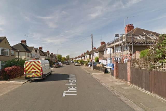 The girl was reportedly forced into the man's car on The Headlands, Northampton. Photo: Google
