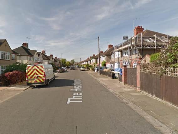 The girl was reportedly forced into the man's car on The Headlands, Northampton. Photo: Google
