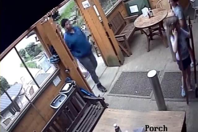 The Drovers Return was hit by a credit card scam on August 27.