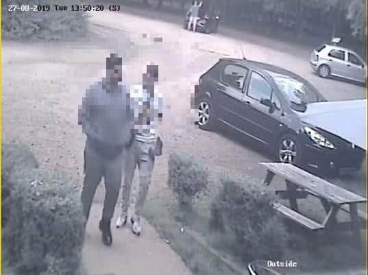 Police are looking for two young men that are believed to have carried out a series of credit card scams in the town.