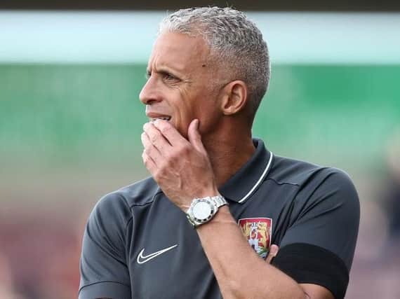 Keith Curle got his tactics spot on as Cobblers completely nullified Newport. Picture: Pete Norton