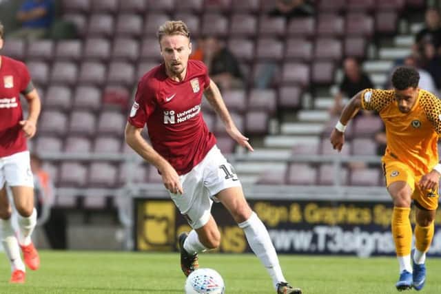 Chris Lines drives forward. Picture: Pete Norton