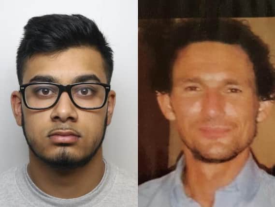 Mohammed Rahman (left) was jailed for killing Stephen Swann in a hit-and-run crash. Photo: Northamptonshire Police