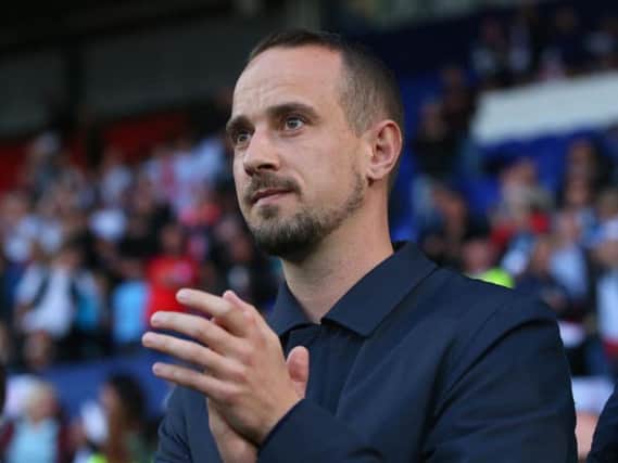 Mark Sampson has taken temporary charge of Stevenage following Dino Maamria's sacking.