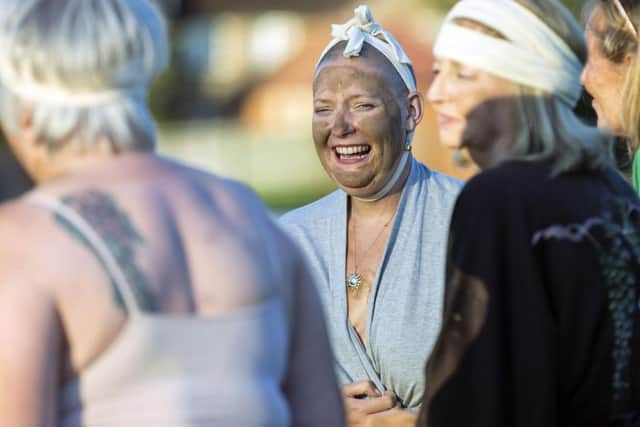 Thirty-four women were involved in the 12 shoots.