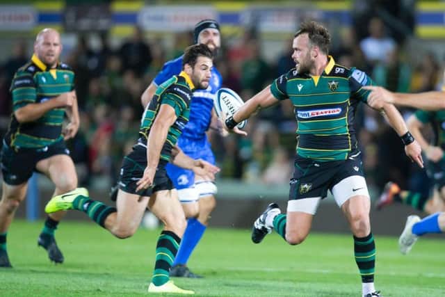 Michael van Vuuren provided a lovely offload for Henry Taylor against Leinster