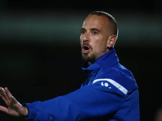 Mark Sampson has lost both of his games as Stevenage's caretaker manager since replacing the sacked Dino Maamria. Picture: Pete Norton