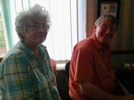 Denise with her husband David