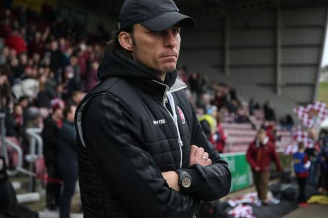 Crawley boss Gabriele Cioffi