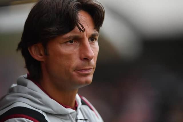 Crawley Town boss Gabriele Cioffi