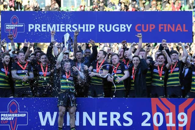 Saints are the current Premiership Rugby Cup holders