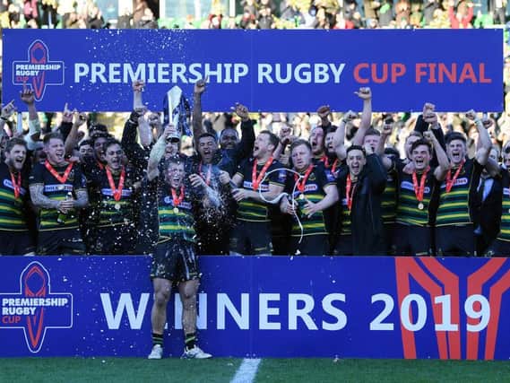 Saints are the current Premiership Rugby Cup holders