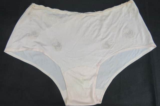 Eva Braun's knickers sold for 3,700 at auction. Photo: Humbert and Ellis Auctioneers
