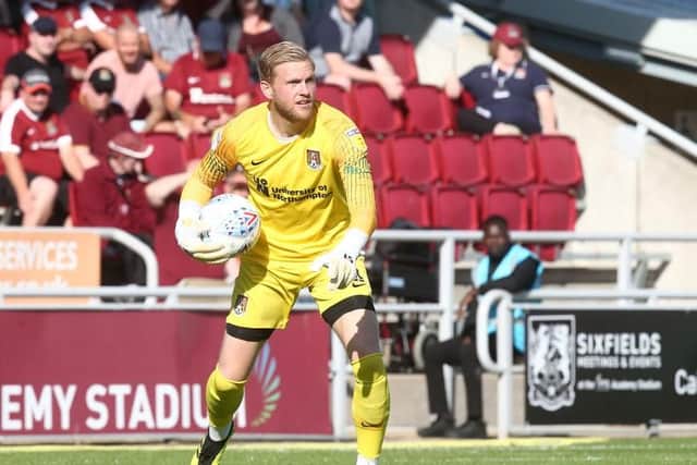 A routine first-half stop from Greco-Cox was followed by one that required sharper reflexes from the same man later in the half. Not really tested until Crawley's late goals, and couldn't be blamed for either... 7