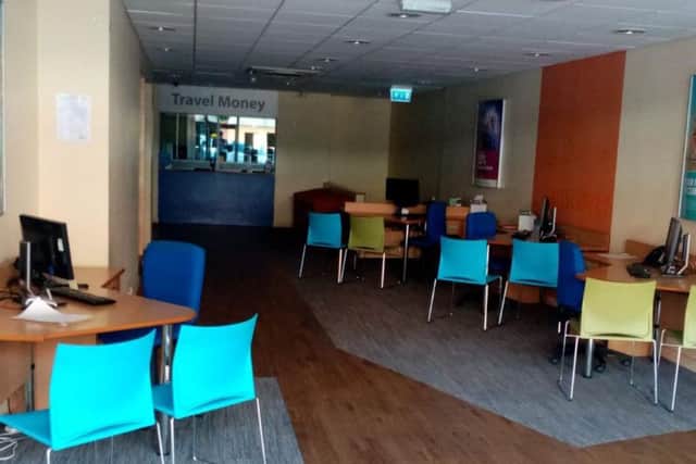 Thomas Cook on Abington Street, Northampton, is closed