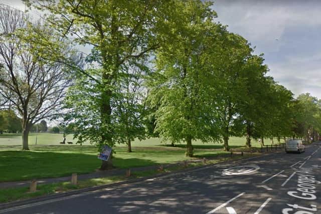 The Racecourse attackers fled in the direction of St Georges Avenue. Photo: Google