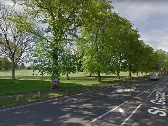 The Racecourse attackers fled in the direction of St Georges Avenue. Photo: Google