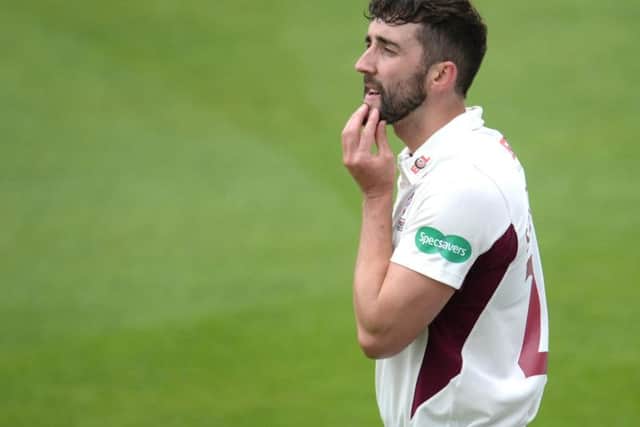Ben Sanderson took two wickets on day one