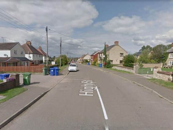 The attempted burglary was on High Street, Silverstone. Photo: Google