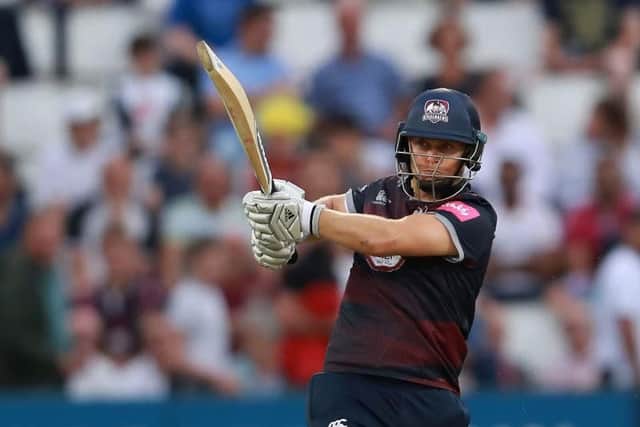 Northants 209 all out (Rossington 77) & 195-9 (Curran 52, pictured) lost to Glamorgan 547 all out (Sanderson 4-127) by an innings and 143 runs