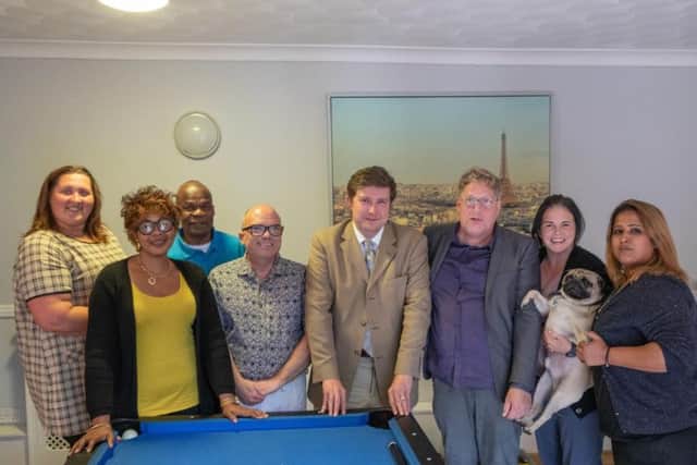 MP for Northampton South Andrew Lewer visited Orchard View to celebrate its recent CQC rating.