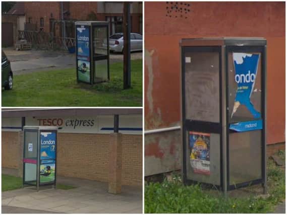 Three disused phone booths in Duston could be used as lifesaving defibrillator kiosks.