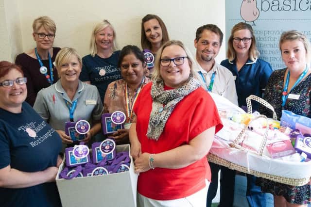 Baby Book Club launch at Northampton General Hospital. Photo: NGH