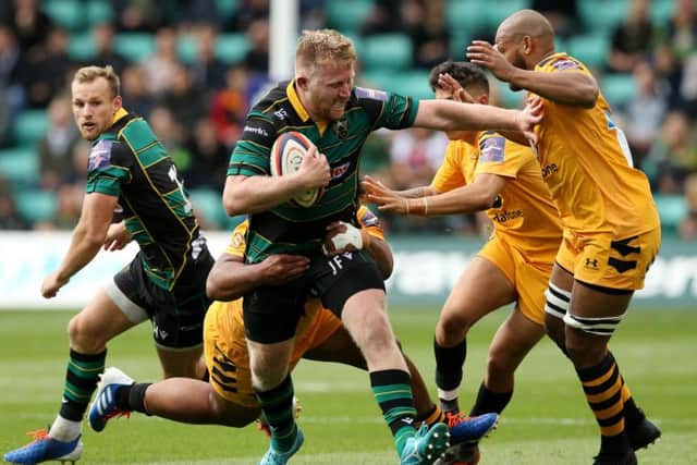 James Fish in action