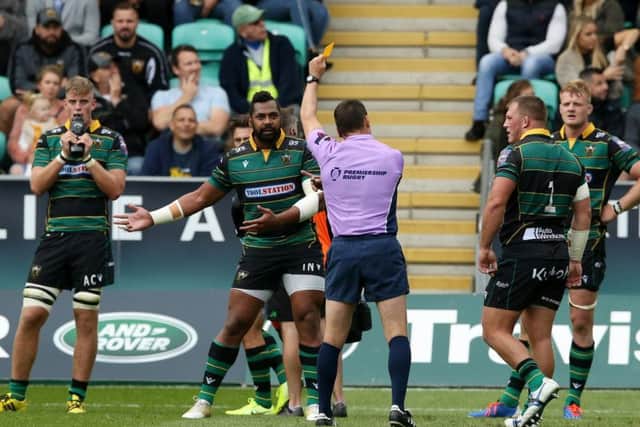 Taqele Naiyaravoro's yellow card proved costly