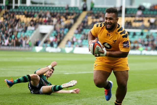 Sione Vailanu scored for Wasps