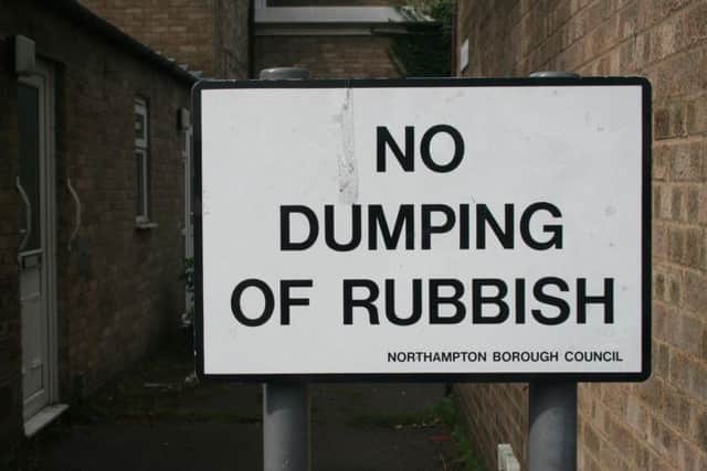 Northampton Borough Council is considering a plan to install battery-powered CCTV in fly-tipping hotspots to catch offenders...