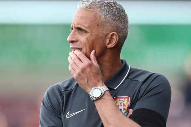 Cobblers boss Keith Curle