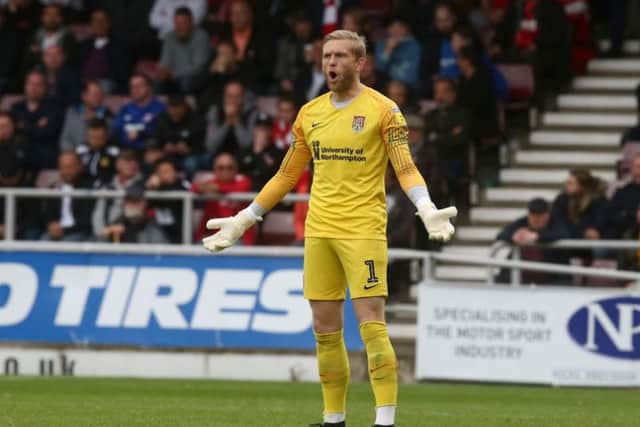 The pick of three excellent first-half stops saw him tip Wilkinson's header onto the crossbar, though seemed a fraction hesitant to come off his line when Brophy raced through, making the finish a little easier... 7 CHRON STAR MAN