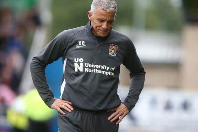 Keith Curle. Picture: Pete Norton