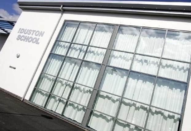 The Duston School was built as part of the Private Finance Initiative schools project.