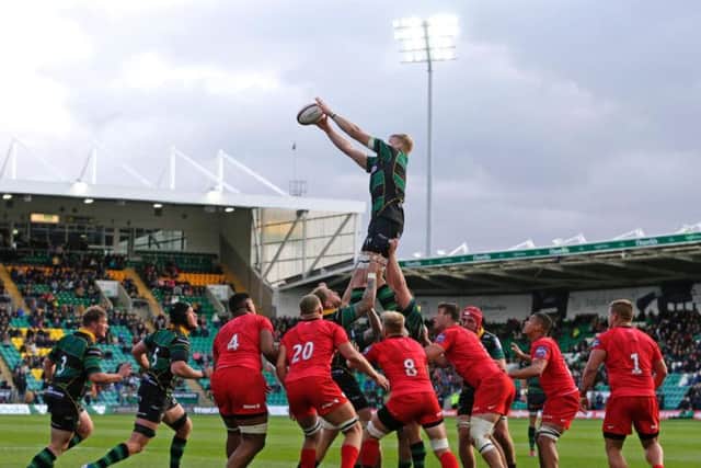 Saints and Saracens battled it out