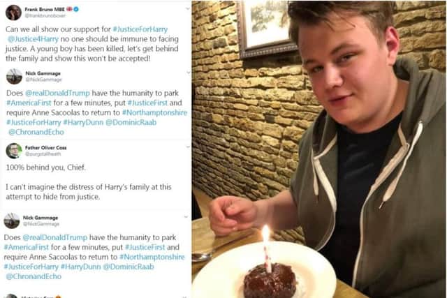 Thousands of people across the country are taken to Twitter using the hashtag #JusticeForHarry