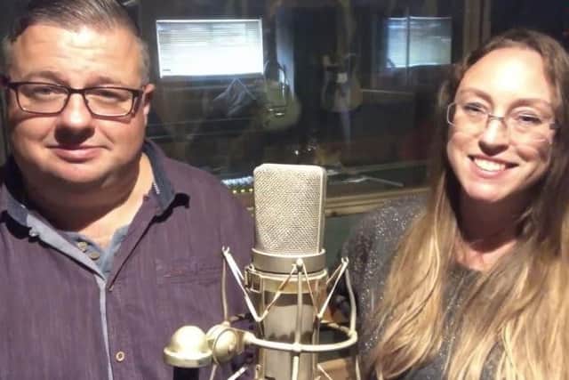 Pictured hosts Gareth and Lisa.