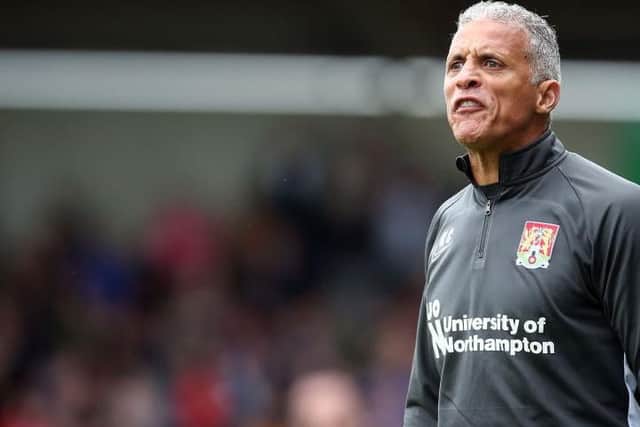 Keith Curle was not happy with his team's performance in the 1-0 defeat to Leyton Orient on Saturday (Picture: Pete Norton)