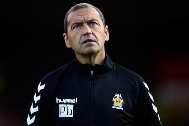 Colin Calderwood took charge of Cambridge last season