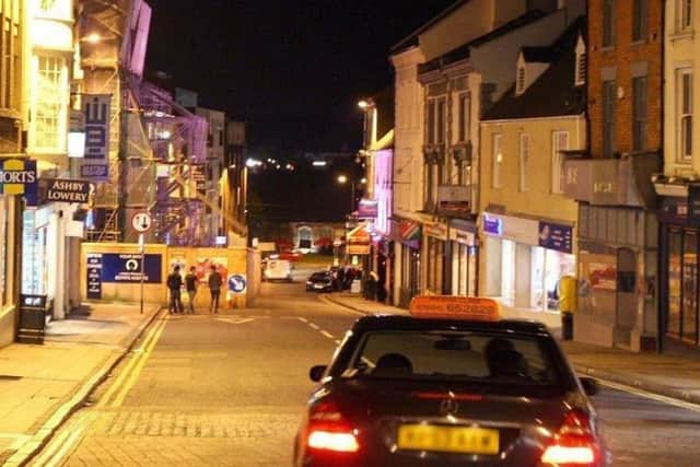Library picture. The incident in Bridge Street saw Providence punch and kick a 64-year-old taxi driver.