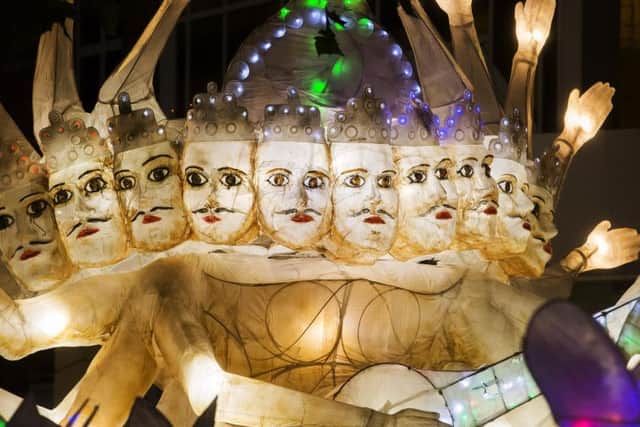 The celebration marks the nineteenth year in the town centre.