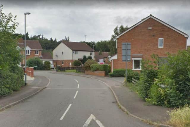 The incident took place in Blackthorn, Northamptonshire Police today said.