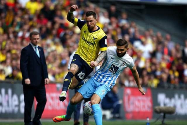 Turnbull in action at Wembley