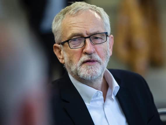 Jeremy Corbyn took part in interviews and a round-table discussion at the Doddridge Centre in St James today (Thursday). Picture: Kirsty Edmonds.