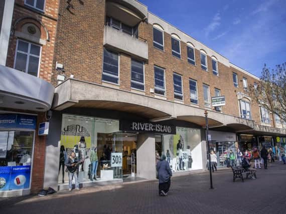 The former River Island store in Abington Street is one week away from its relocation to the Grosvenor Centre.