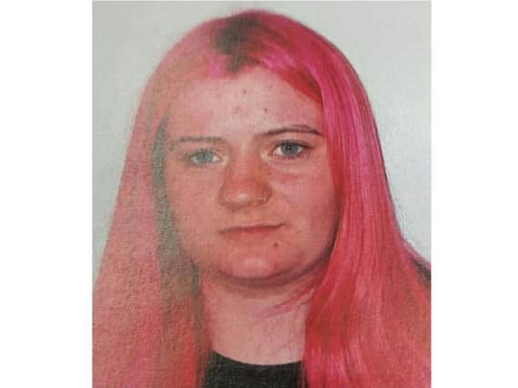 Have you seen Leah? She has silver hair - not pink as seen in this photo