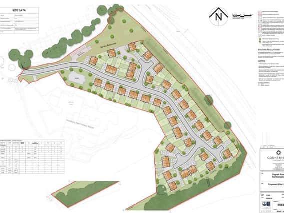 A plan of how the development off Dayrell Road would look. Photo: Countryside Properties